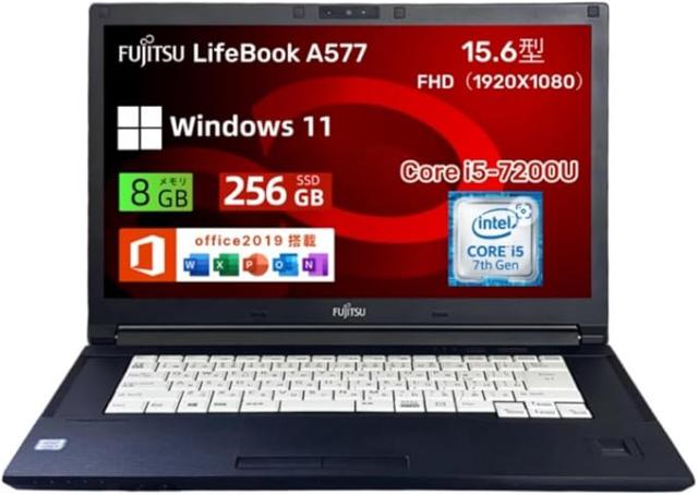中古美品 富士通 ノートパソコン LifeBook A577 15.6型 FHD 中古美品 富士通 ノートパソコン LifeBook A577 15.6型 FHD